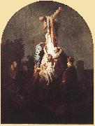 REMBRANDT Harmenszoon van Rijn Deposition from the Cross fgu Germany oil painting artist